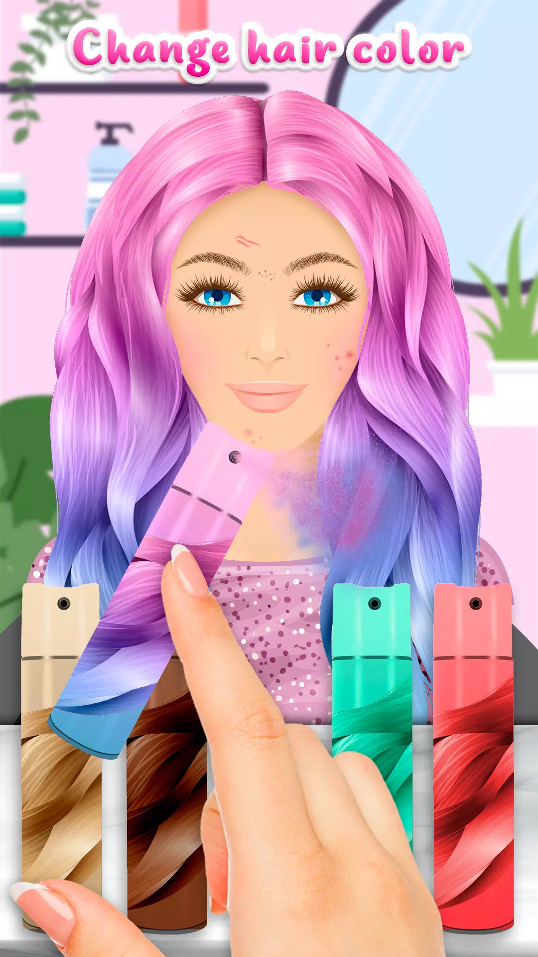 Makeup Beauty Salon Game Girls Скриншот 3