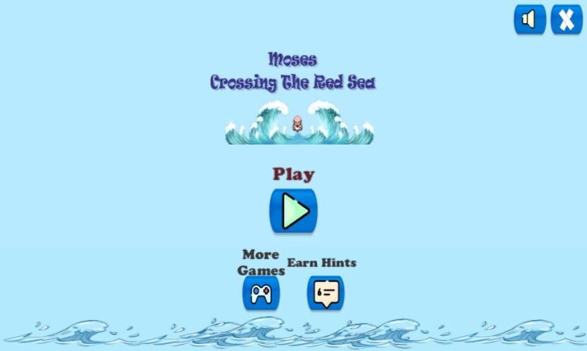 Moses crossing the red sea Captura de tela 1