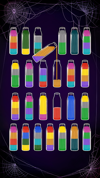 Soda Sort: Water Color Puzzle Mod Screenshot 1