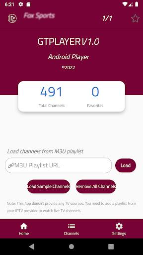GT IPTV PLAYER Ảnh chụp màn hình 1