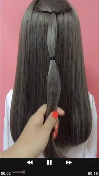 Girls Hairstyles Step By Step 螢幕截圖 3