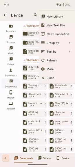 Oojao Files Manager Скриншот 2