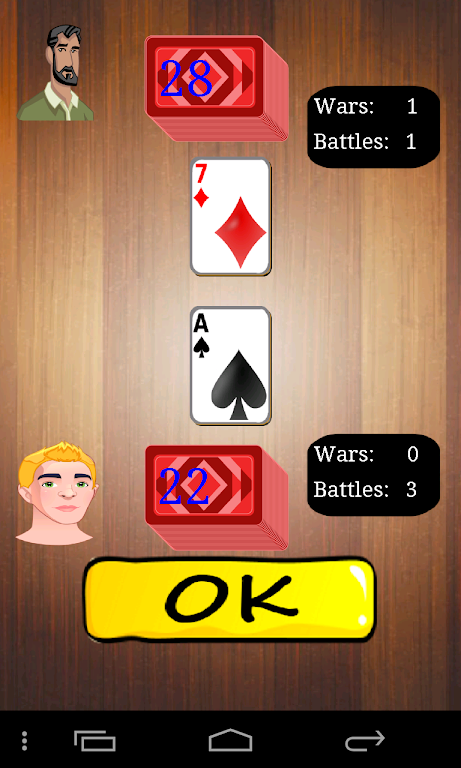 War - Playing Cards Free 螢幕截圖 0