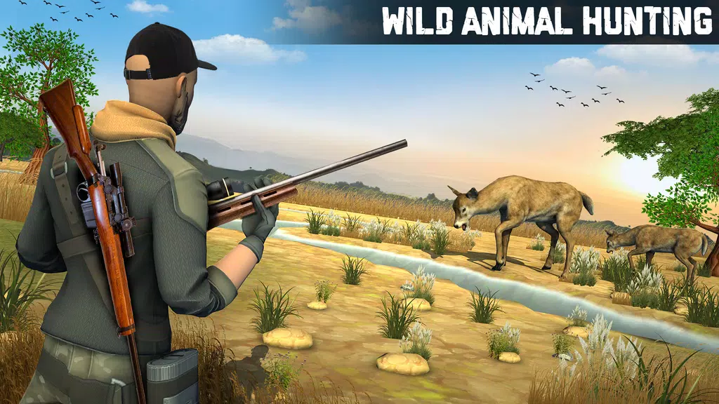 Wild Animal Hunting 3D Offline 螢幕截圖 0