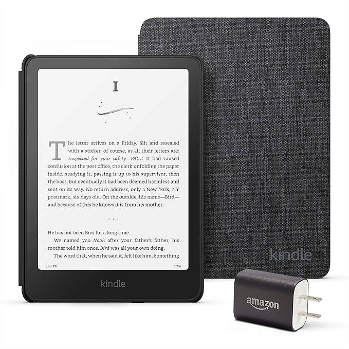 Kindle Paperwhite Essentials Bundle tra cui il nuovissimo Kindle Paperwhite (16 GB)