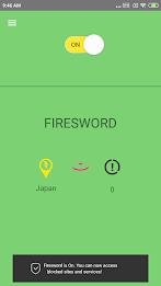 Firesword VPN & Proxy Скриншот 0