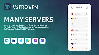 V2 Pro - v2ray VPN Ekran Görüntüsü 3