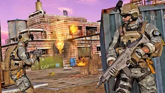 Gun Shooting Games Offline 3D Tangkapan skrin 2