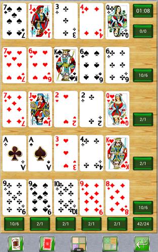 Poker Solitaire 스크린샷 1