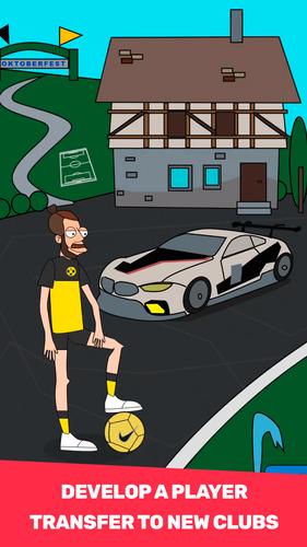 Alex - Idle Football Star Скриншот 1