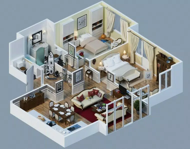 3D House Design ภาพหน้าจอ 0