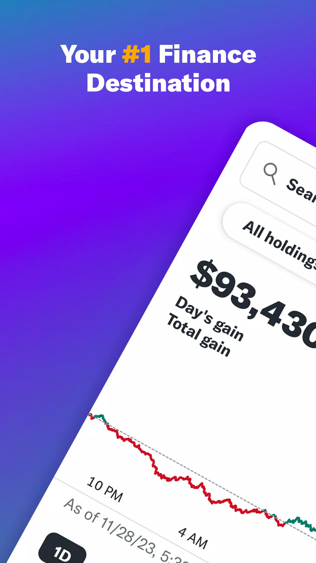 Yahoo Finance: Stock News Zrzut ekranu 0