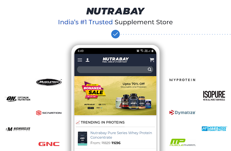 Nutrabay: Supplements Store Screenshot 0