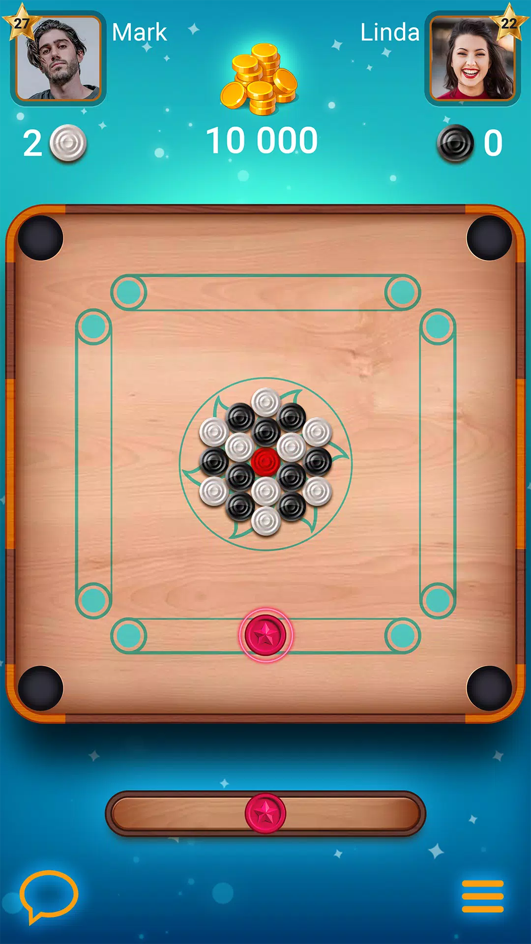 Carrom Lure - Disc pool game Ekran Görüntüsü 2