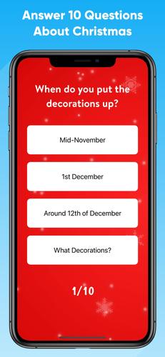 Christmas Quiz Game Captura de pantalla 0