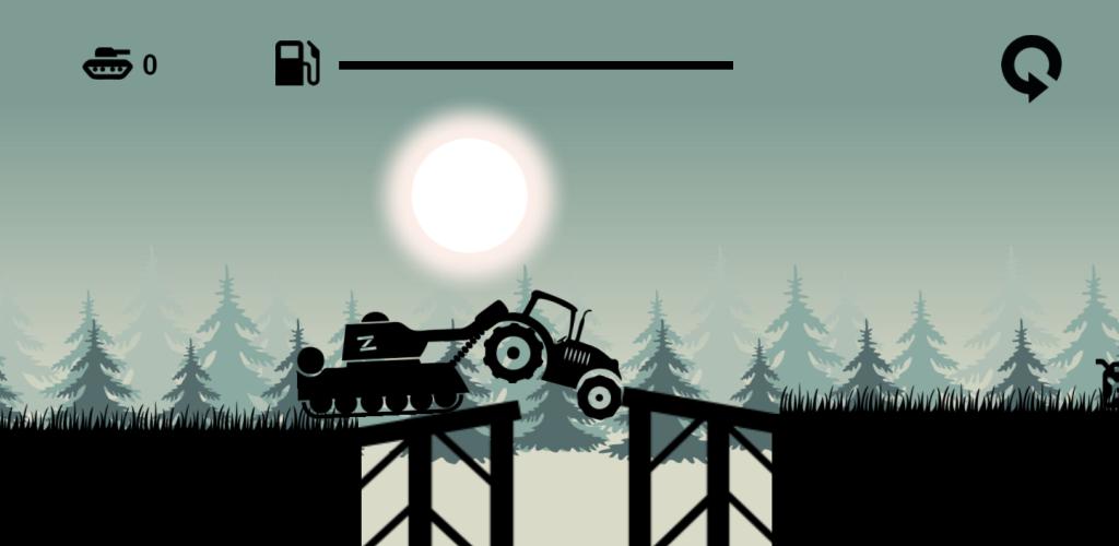 Трактор проти танка – буксир Скриншот 1