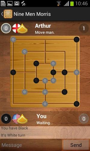 Nine Men's Morris Multiplayer 스크린샷 0