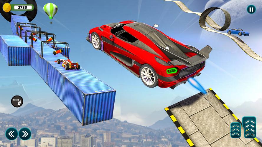 Stunt Car Race Simulator Games 螢幕截圖 2