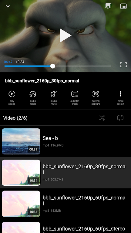 Video Player HD - FX Player Screenshot 1