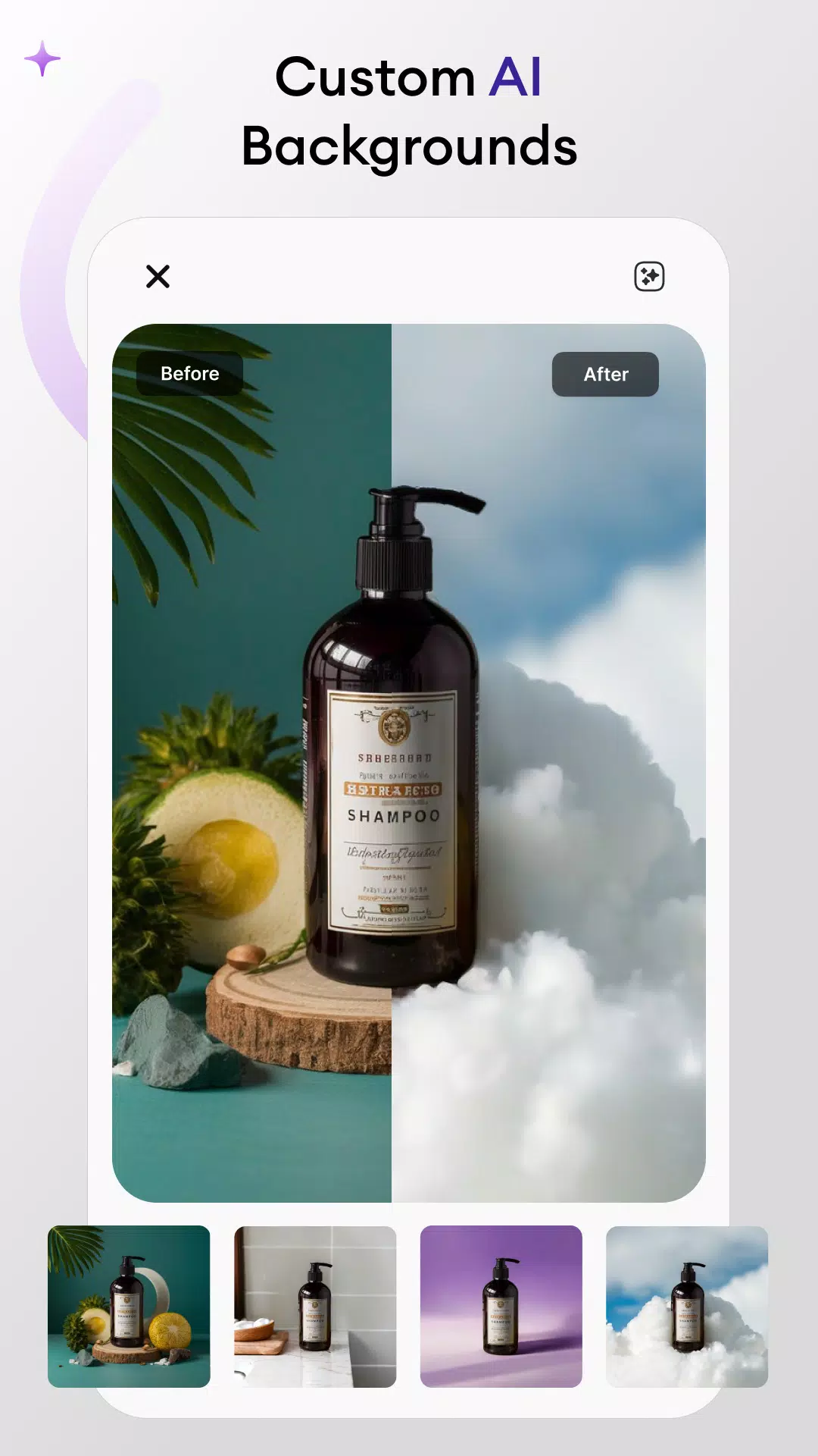 PhotAI: AI Photo Editor ภาพหน้าจอ 0
