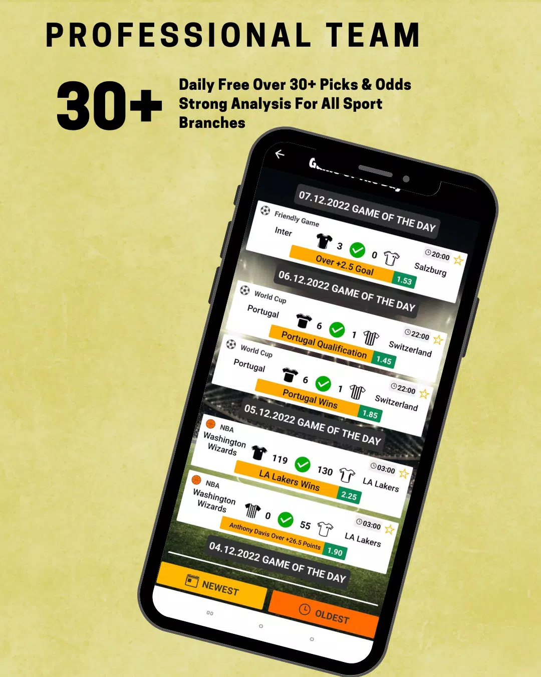 Total Tips Bet 螢幕截圖 2
