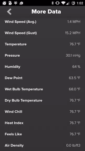 Wind & Weather Meter Скриншот 2