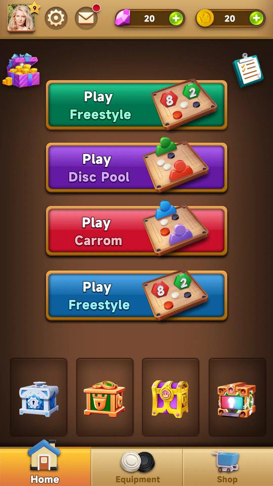 Carrom Master 스크린샷 3