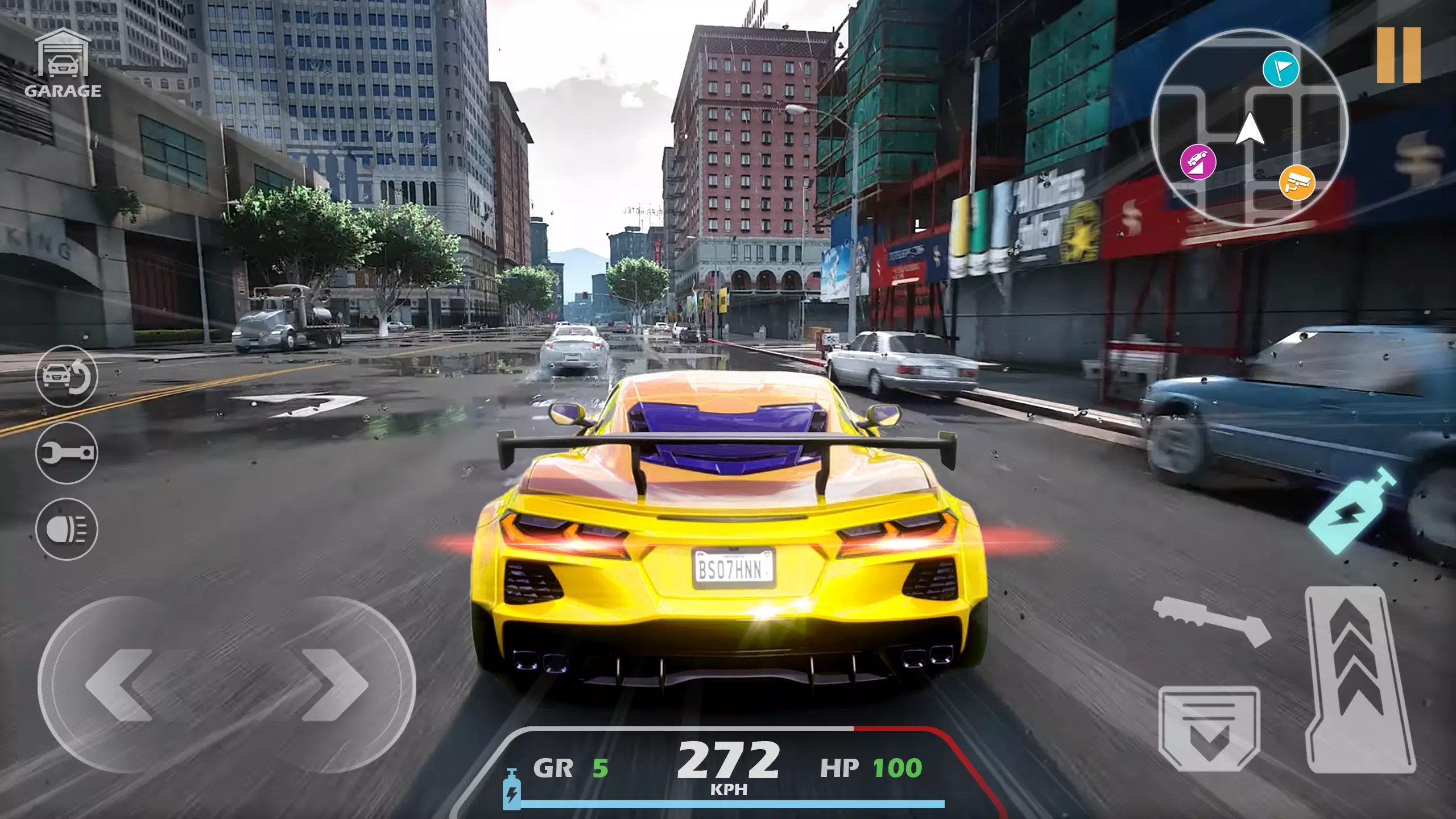 Real Car Racing: 3D City Drive Captura de pantalla 1