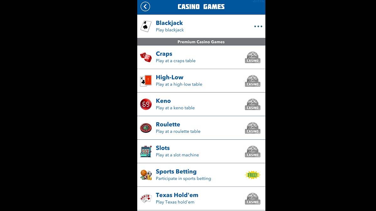 Tùy chọn sòng bạc bitlife