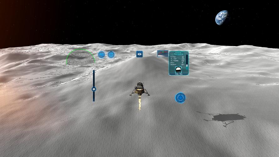 Apollo: Moon Landing Simulator Captura de tela 2
