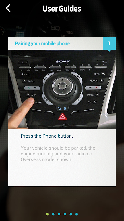 Schermata Ford SYNC™ 1