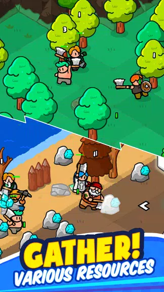 Rumble Heroes - Adventure RPG स्क्रीनशॉट 1