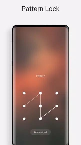 Modern Mi style Lock Screen 螢幕截圖 3