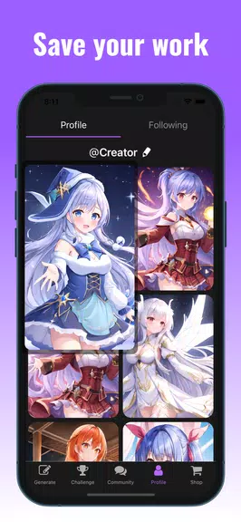 AI Image Generator - Anime Art Ekran Görüntüsü 3