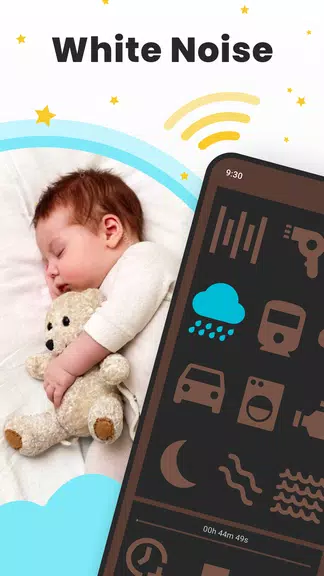 White Noise: Baby Sleep Sounds স্ক্রিনশট 2