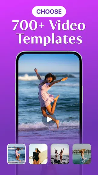 Template Video Maker & Editor 螢幕截圖 1