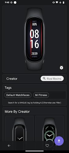 Mi Band 8 Watch Faces Screenshot 3