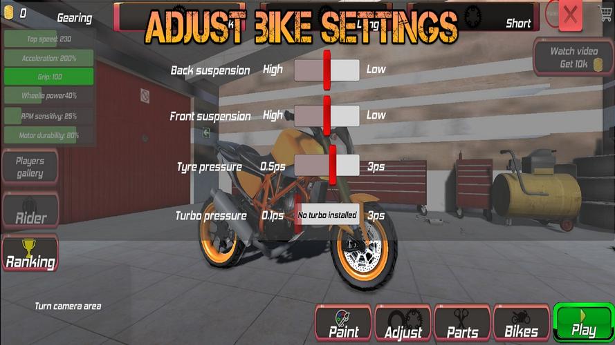 Drag Bikes 3 스크린샷 2