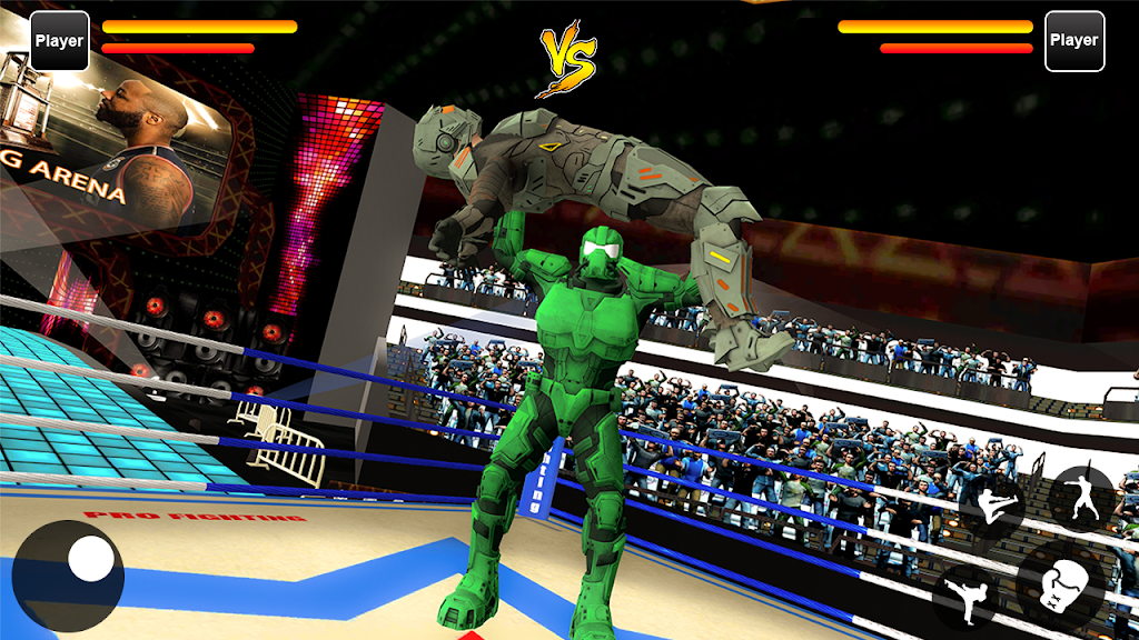 Robot Ring Fighting Real Robot VS Superhero Robot 螢幕截圖 2