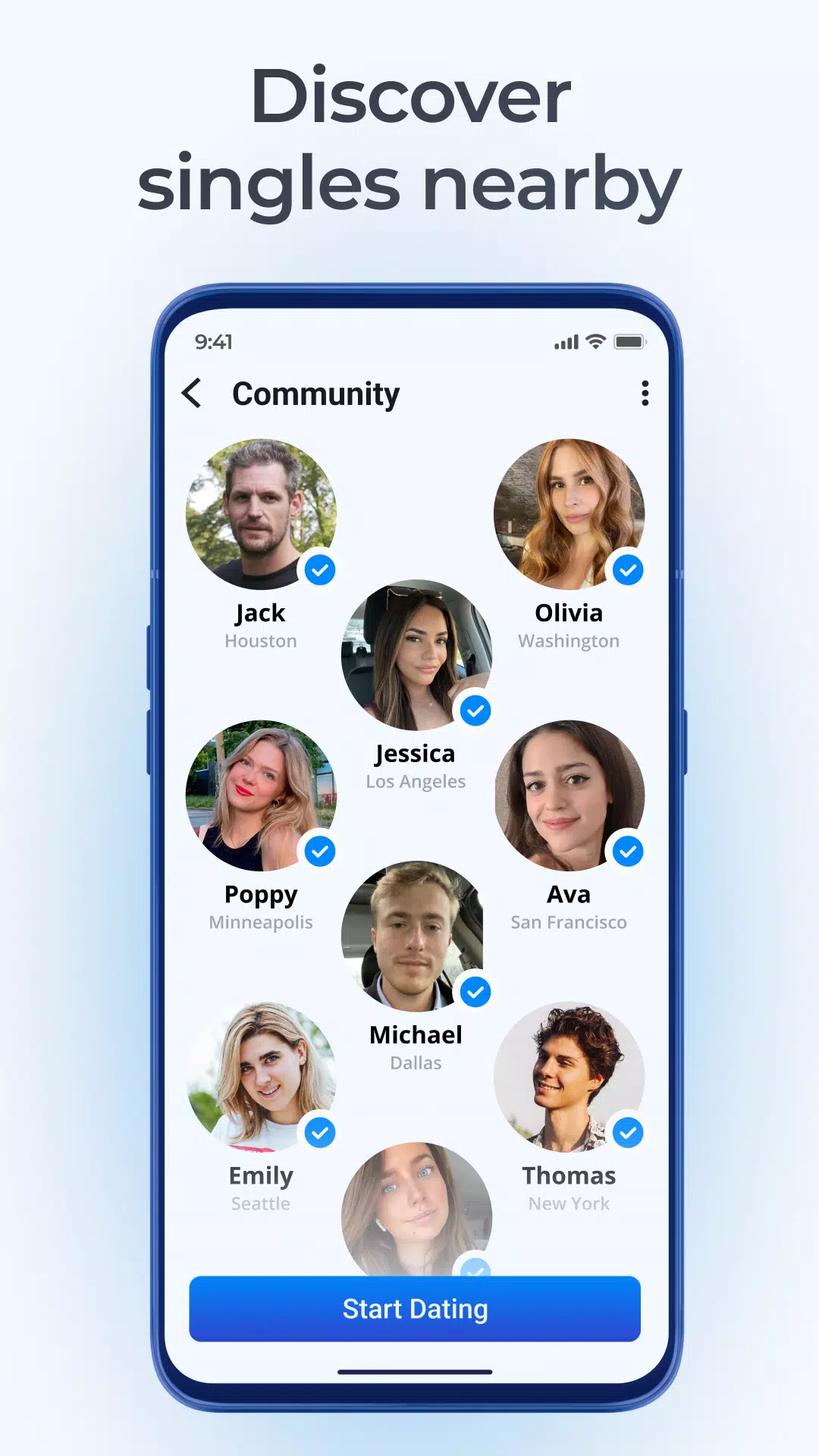 Dating and Chat - iHappy Ảnh chụp màn hình 3