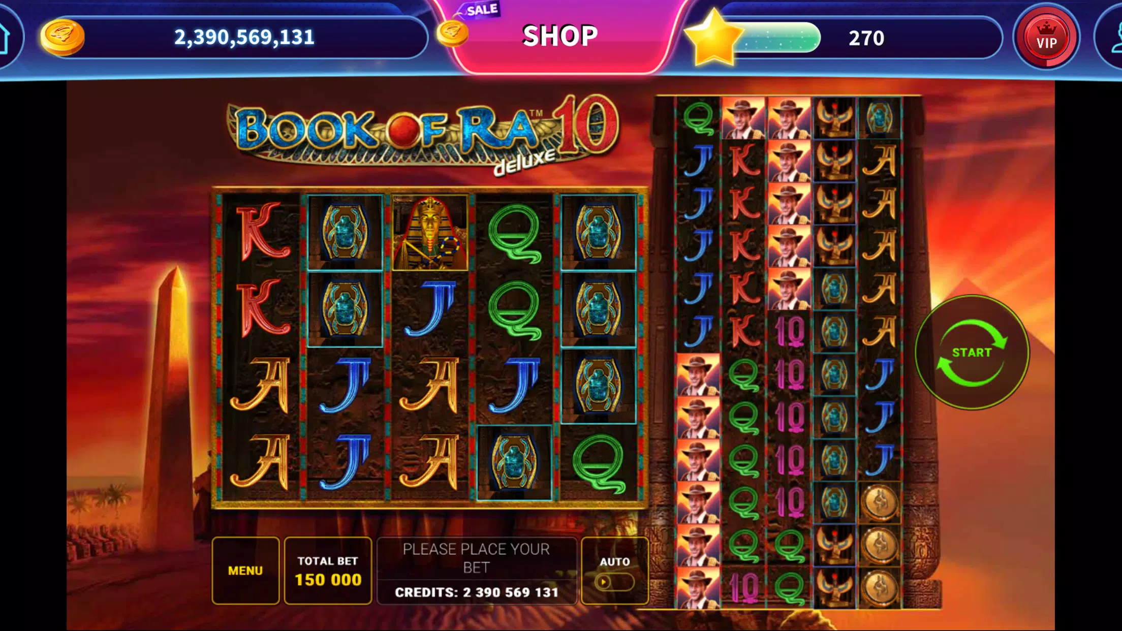 Book of Ra™ Deluxe Slot Screenshot 3