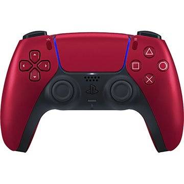 Mando DualSense en rojo volcánico