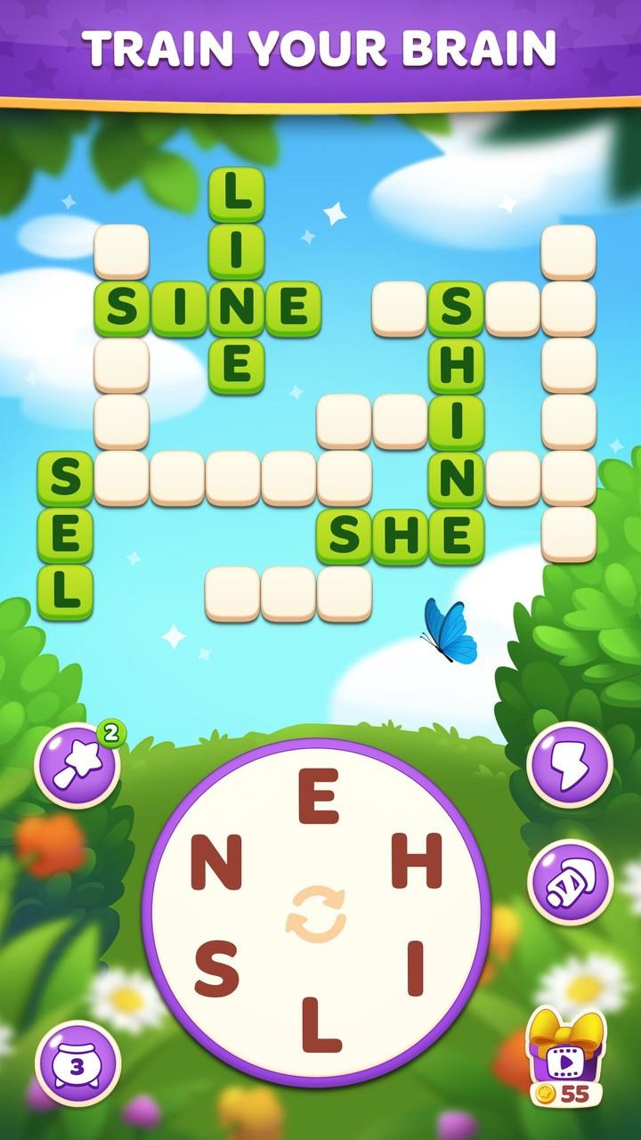 Word Spells: Word Puzzle Games Ảnh chụp màn hình 1