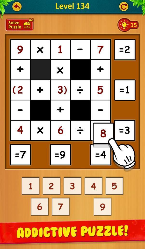 Math Puzzle Game - Math Pieces 螢幕截圖 2