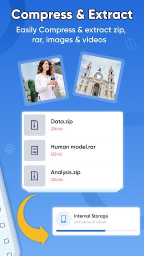 Zip File Reader 7zip Extractor ภาพหน้าจอ 1