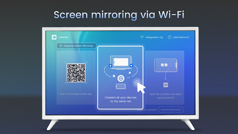 LetsView TV: Screen Mirroring Screenshot 2