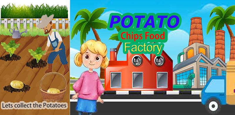 Potato Chips Food Factory Game 스크린샷 2