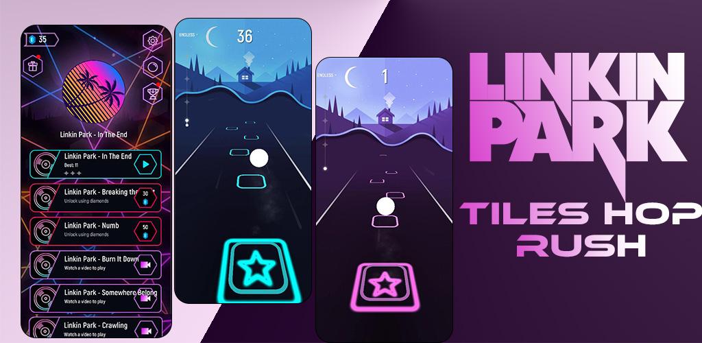 Linkin Park Tiles Rush -  Hop Capture d'écran 0
