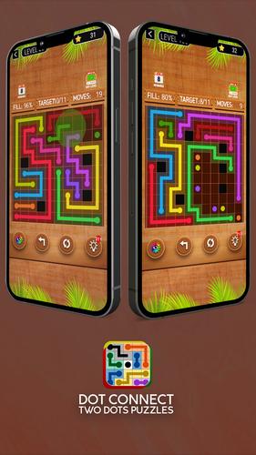Dot Connect - Two Dots Puzzles 螢幕截圖 1
