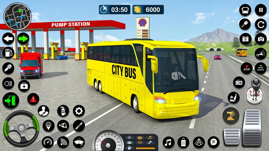 Bus Simulator Game: Coach Game 螢幕截圖 2